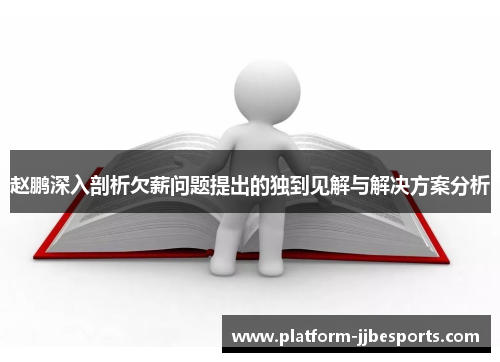 赵鹏深入剖析欠薪问题提出的独到见解与解决方案分析